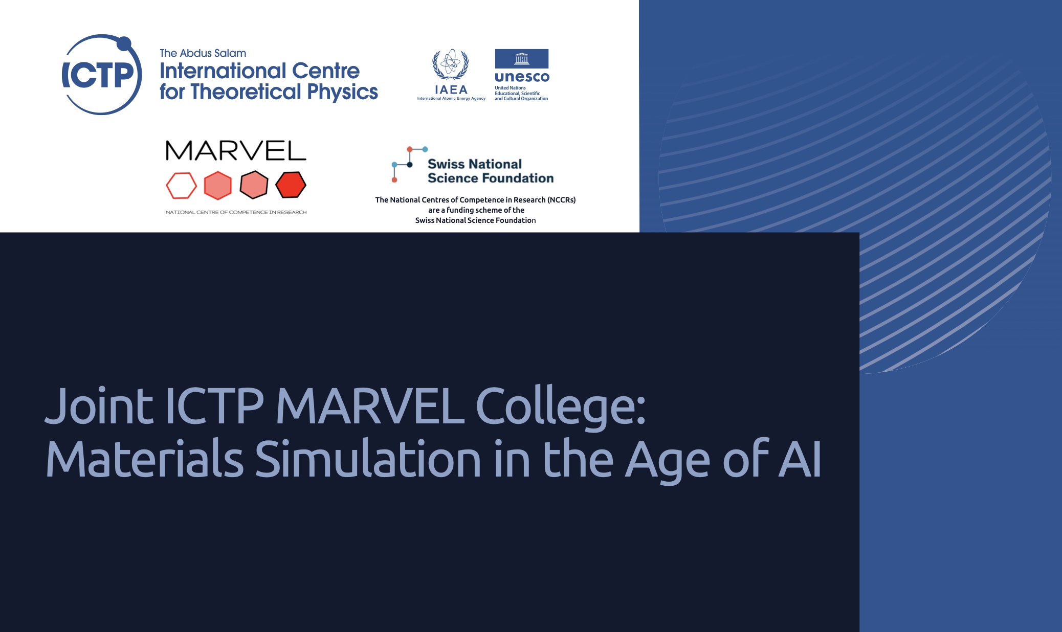 Yambo at the Joint ICTP–MARVEL College: Materials Simulations in the Age of AI